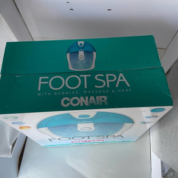 Conair Foot Spa With Bubbles Massage & Heat NIB New in Box - Picture 7 of 7